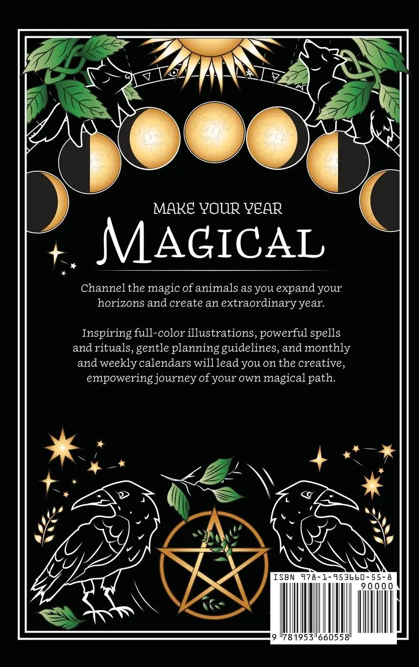 Rückseite: 9781953660558 | Planner for a Magical 2025 | Full Color | Amy Cesari | Buch | Englisch
