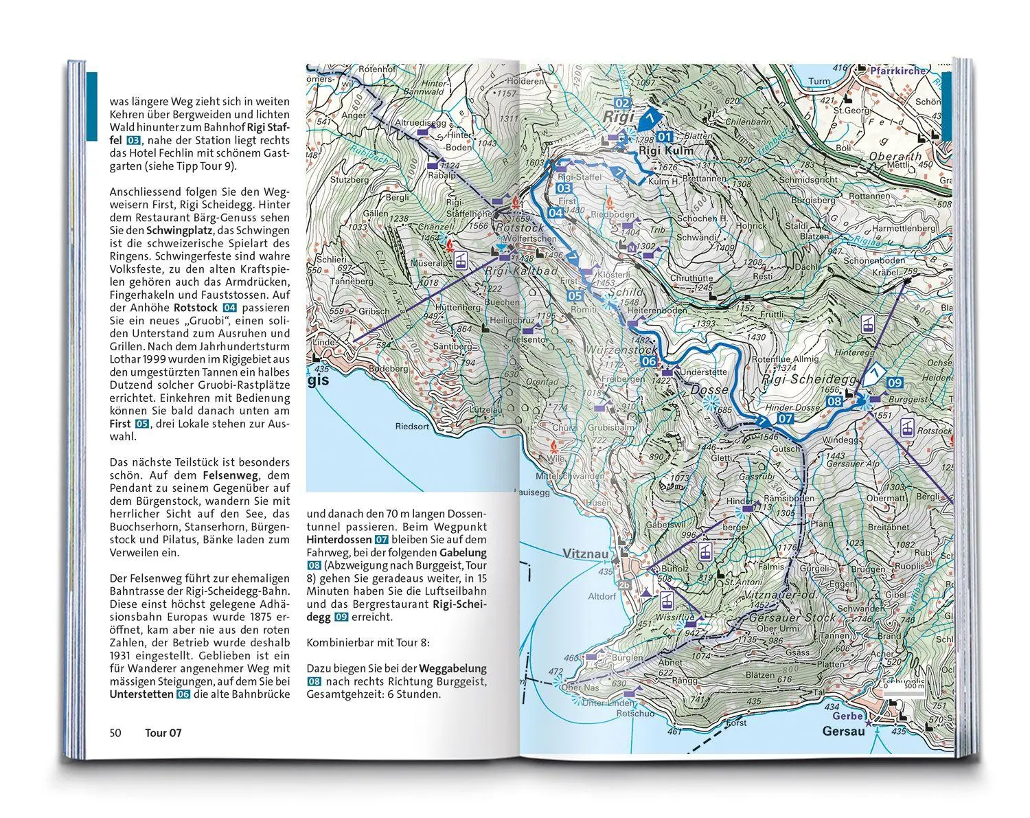 Bild: 9783259300558 | Kümmerly+Frey Wanderführer Vierwaldstättersee, Gotthard | Taschenbuch