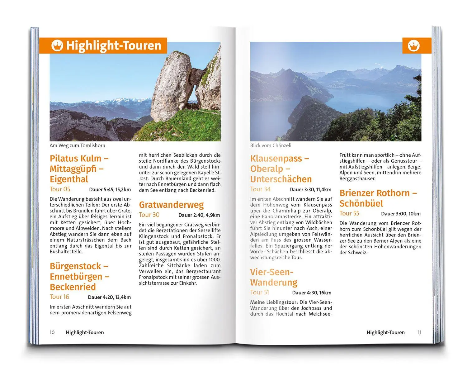 Bild: 9783259300558 | Kümmerly+Frey Wanderführer Vierwaldstättersee, Gotthard | Taschenbuch