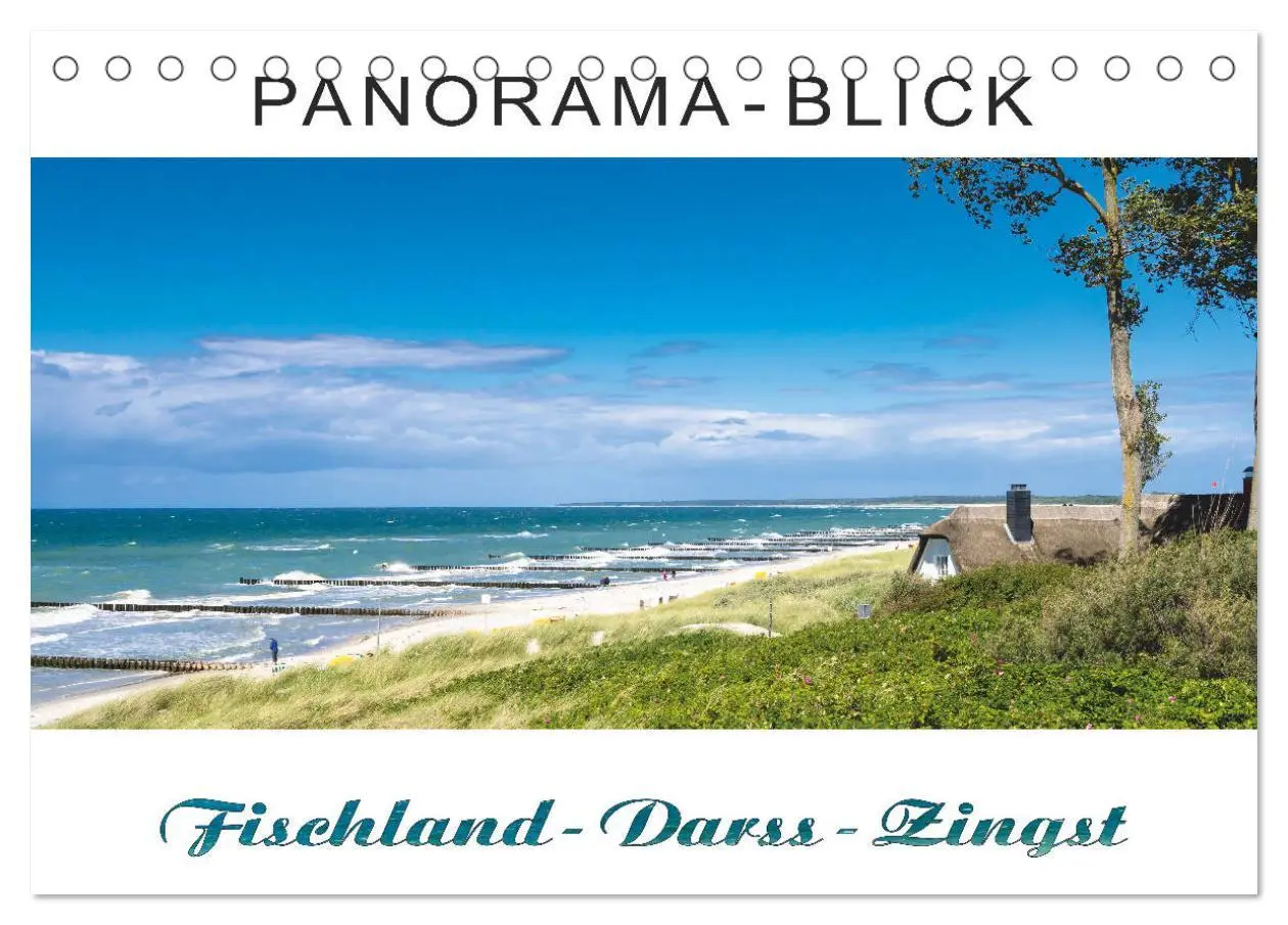 Cover: 9783457850558 | Panorama-Blick Fischland-Darss-Zingst (Tischkalender 2026 DIN A5...