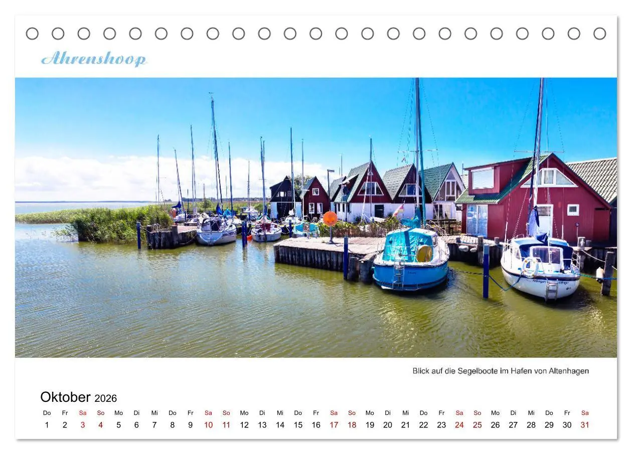 Bild: 9783457850558 | Panorama-Blick Fischland-Darss-Zingst (Tischkalender 2026 DIN A5...
