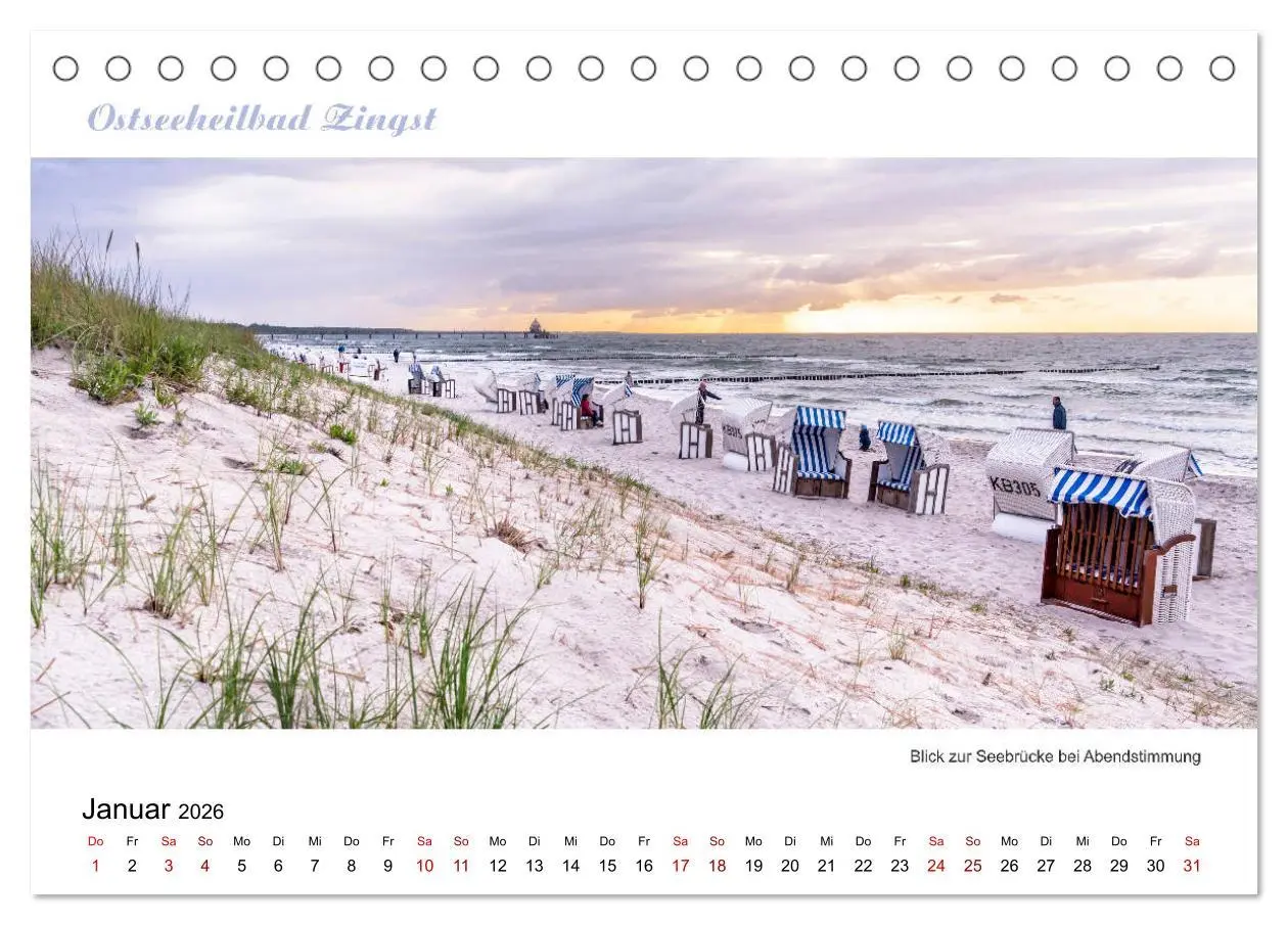 Bild: 9783457850558 | Panorama-Blick Fischland-Darss-Zingst (Tischkalender 2026 DIN A5...