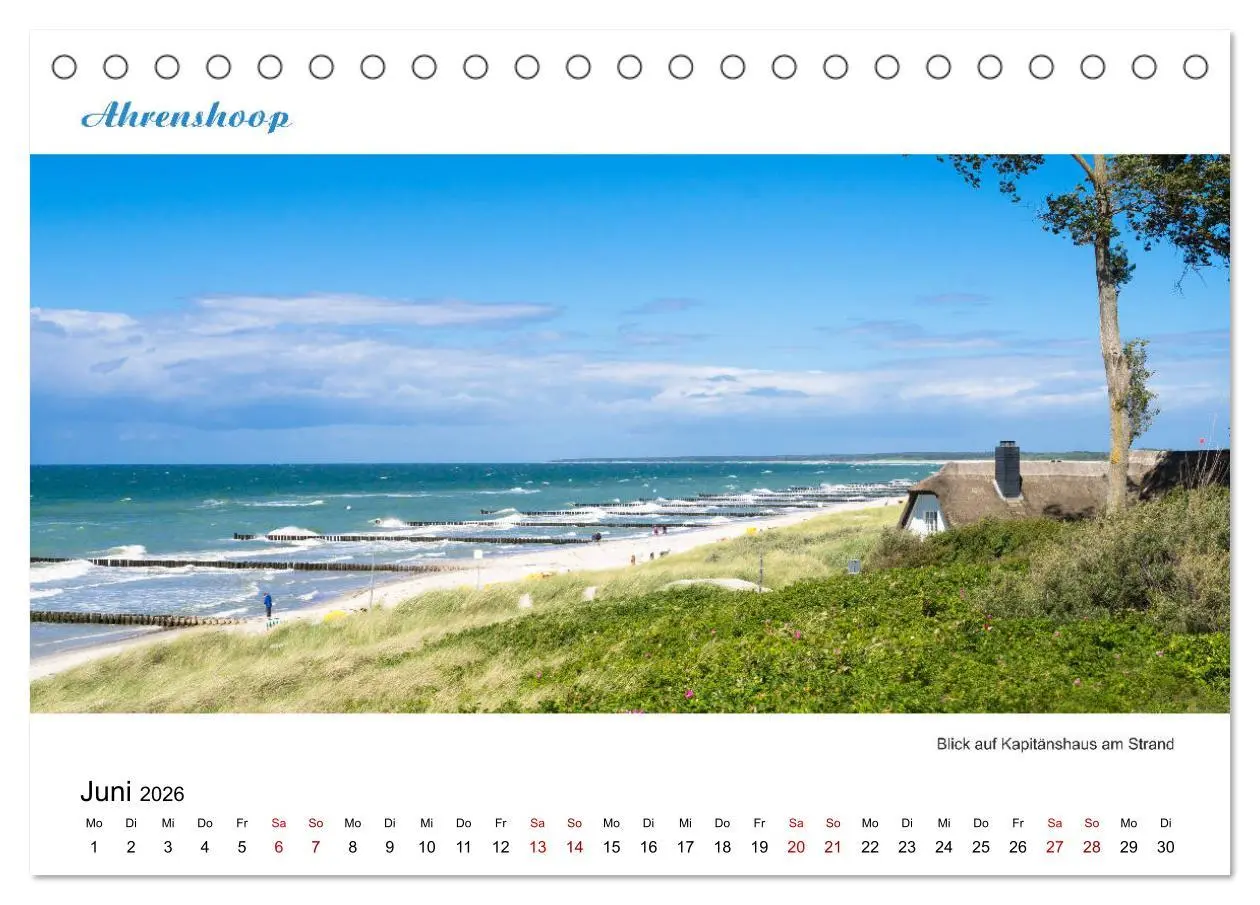 Bild: 9783457850558 | Panorama-Blick Fischland-Darss-Zingst (Tischkalender 2026 DIN A5...