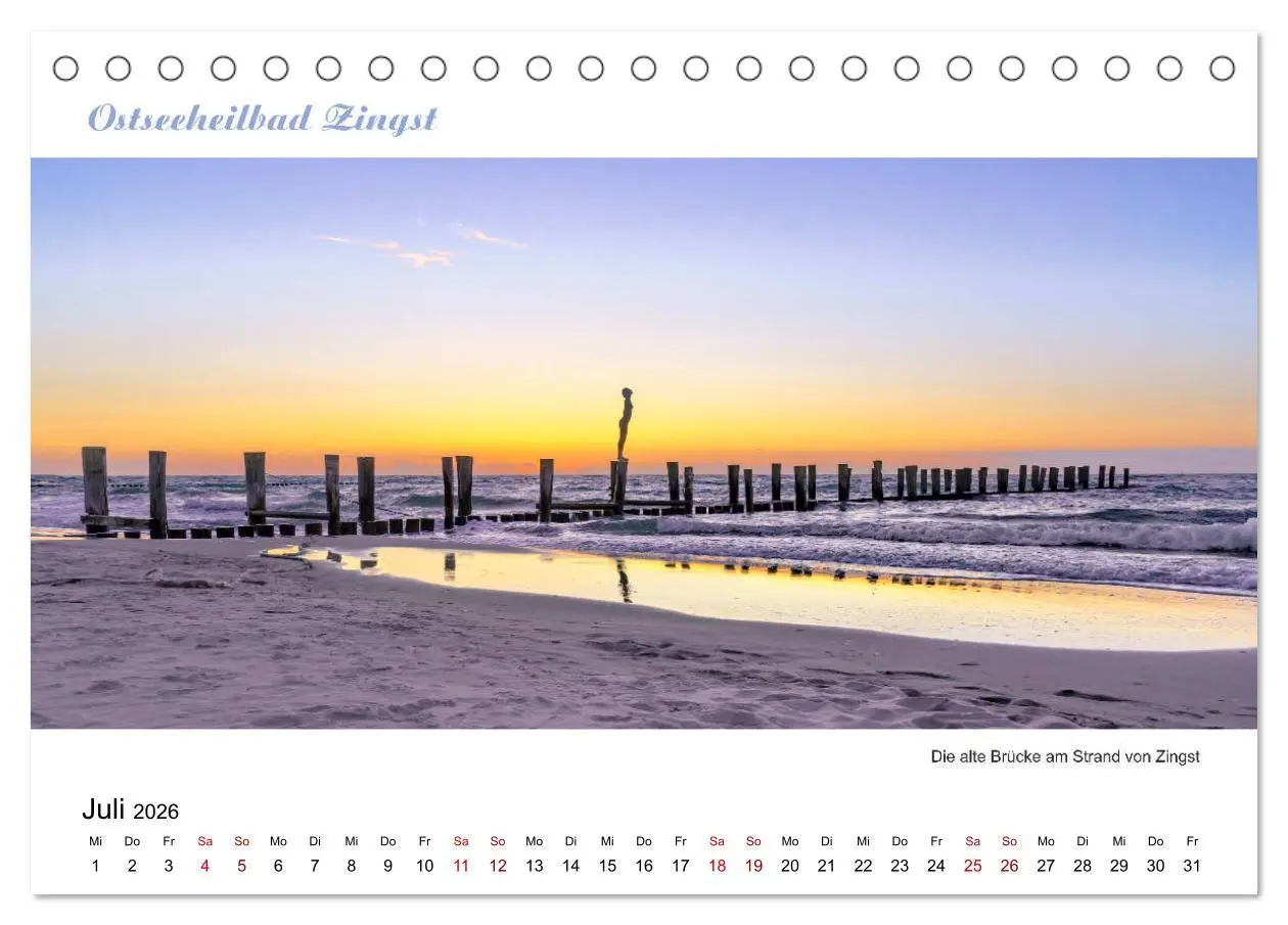 Bild: 9783457850558 | Panorama-Blick Fischland-Darss-Zingst (Tischkalender 2026 DIN A5...