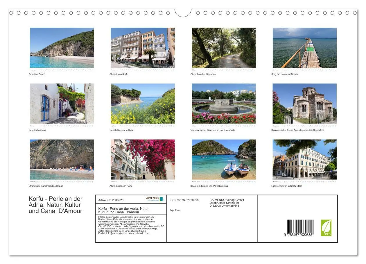 Bild: 9783457920558 | Korfu - Perle an der Adria. Natur, Kultur und Canal D'Amour...