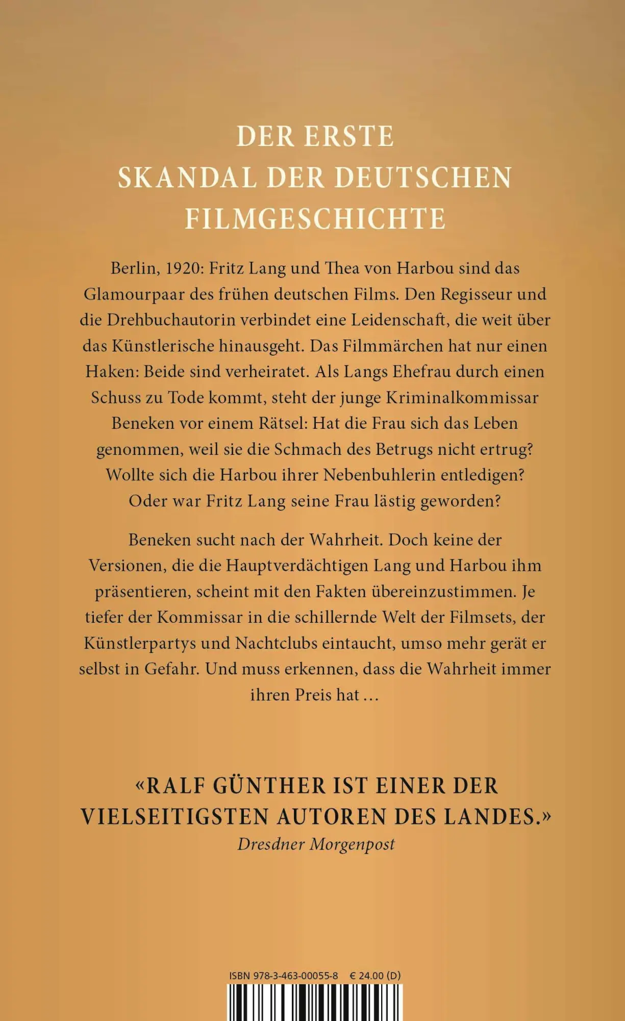 Rückseite: 9783463000558 | Die Könige von Babelsberg | Ralf Günther | Buch | 272 S. | Deutsch
