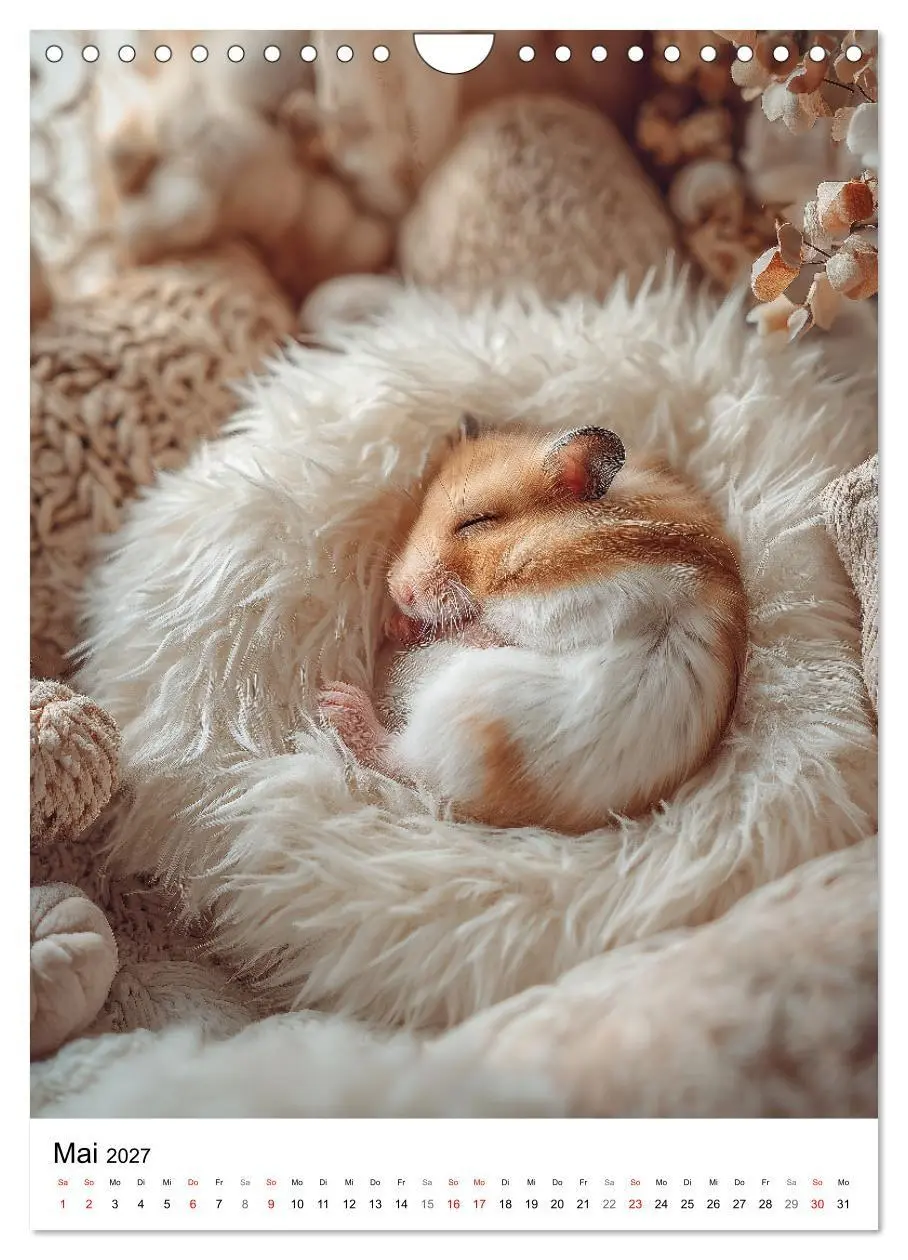 Bild: 9783516870558 | Hamster - süße Tiere zum Verlieben (Wandkalender 2027 DIN A4 hoch),...
