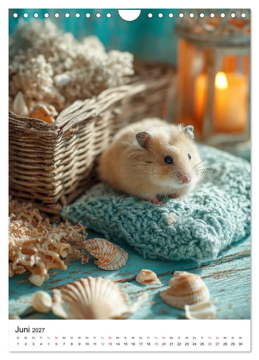 Bild: 9783516870558 | Hamster - süße Tiere zum Verlieben (Wandkalender 2027 DIN A4 hoch),...