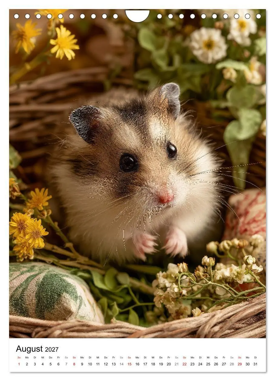 Bild: 9783516870558 | Hamster - süße Tiere zum Verlieben (Wandkalender 2027 DIN A4 hoch),...