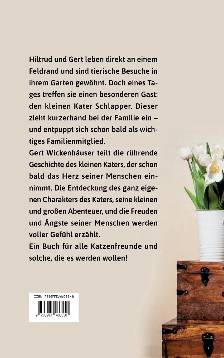 Rückseite: 9783991460558 | Das Leben der Katze Schlapper | Gert Wickenhäuser | Taschenbuch | 2023