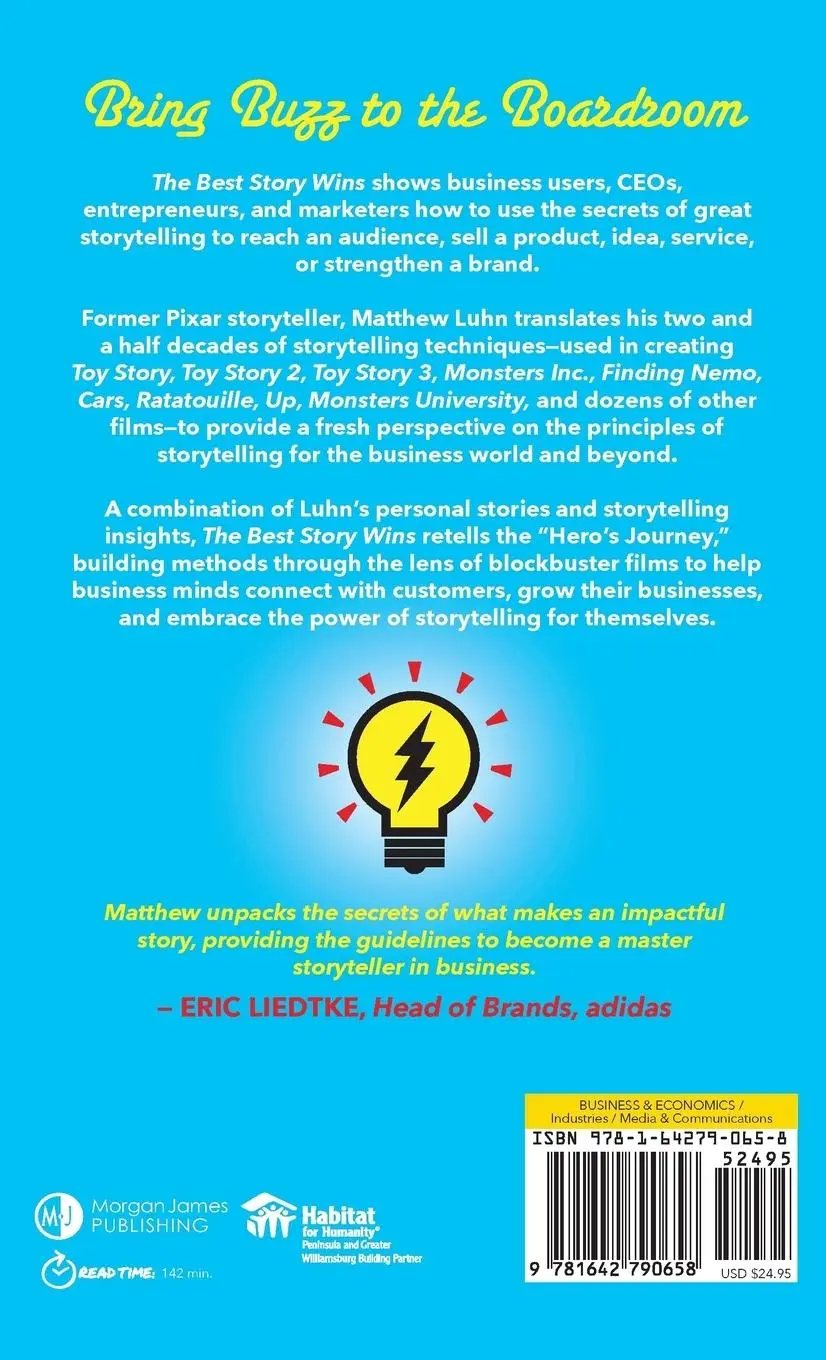 Rückseite: 9781642790658 | The Best Story Wins | Matthew Luhn | Buch | Englisch | 2018