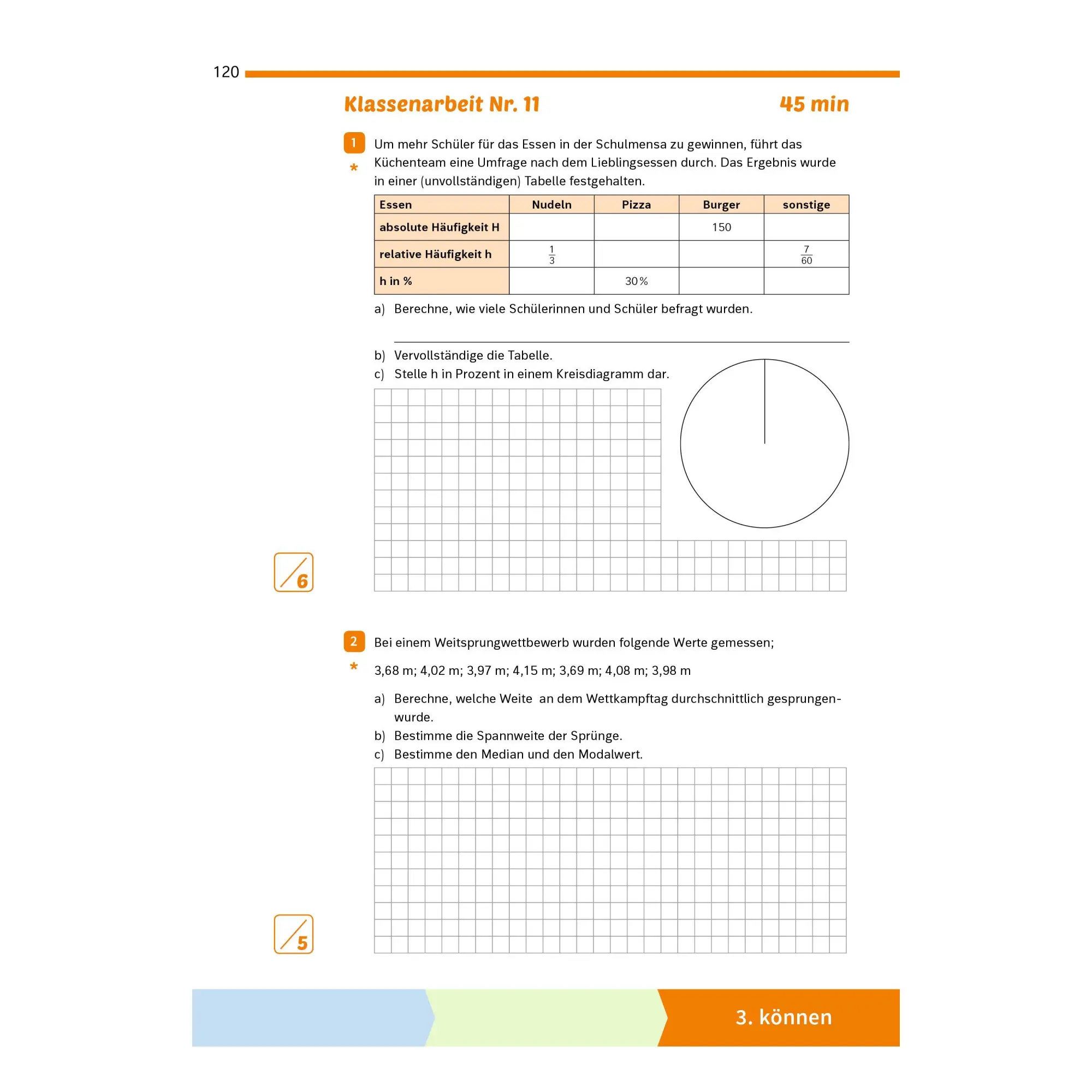 Bild: 9783070030658 | Fit für die Klassenarbeit - Gymnasium. Mathematik 7 | Taschenbuch