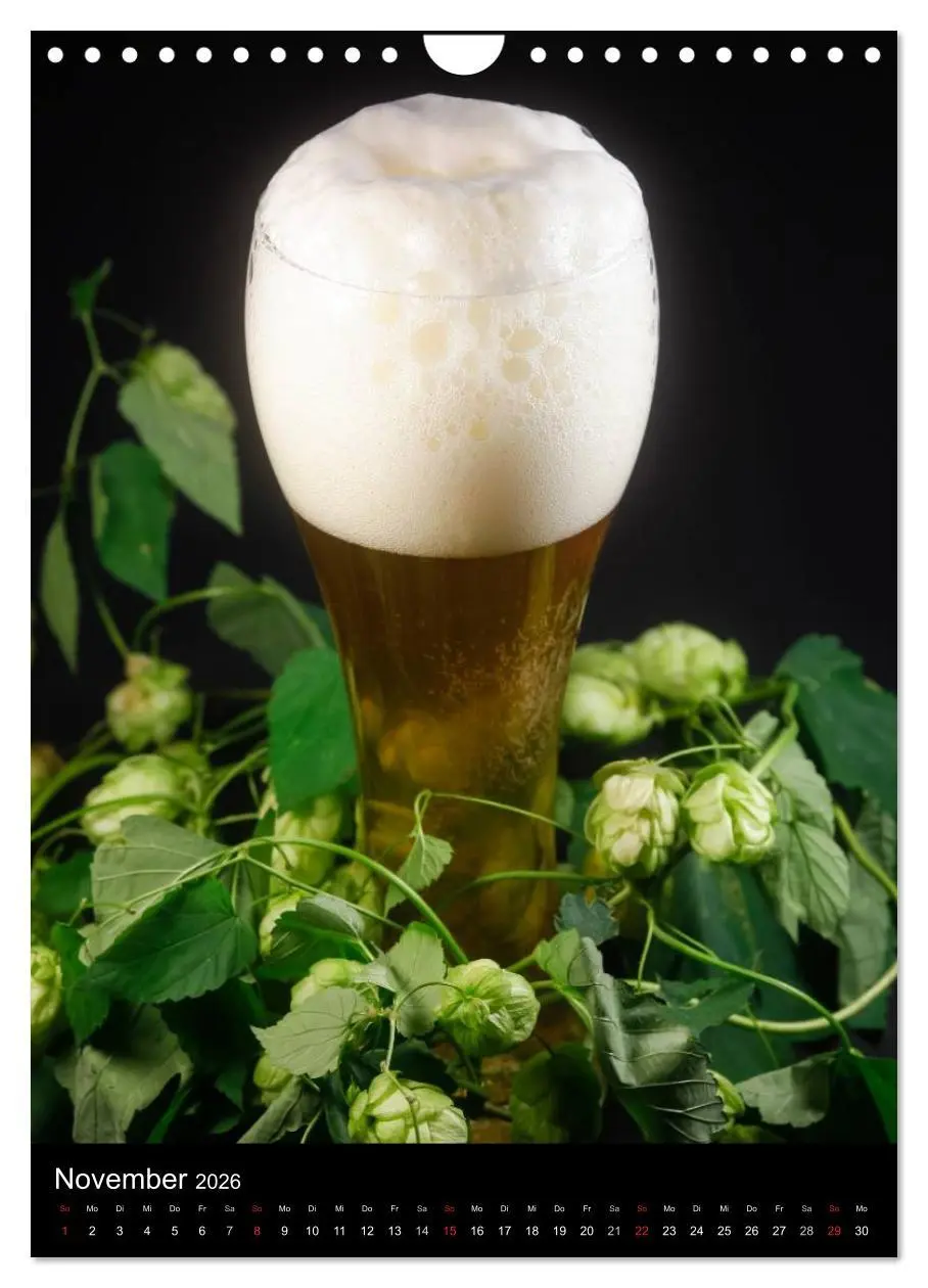 Bild: 9783516480658 | Bier (Wandkalender 2026 DIN A4 hoch), CALVENDO Monatskalender | 2026