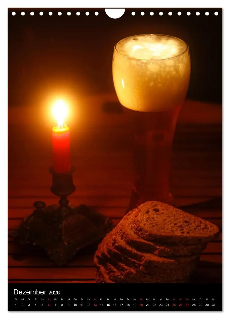 Bild: 9783516480658 | Bier (Wandkalender 2026 DIN A4 hoch), CALVENDO Monatskalender | 2026