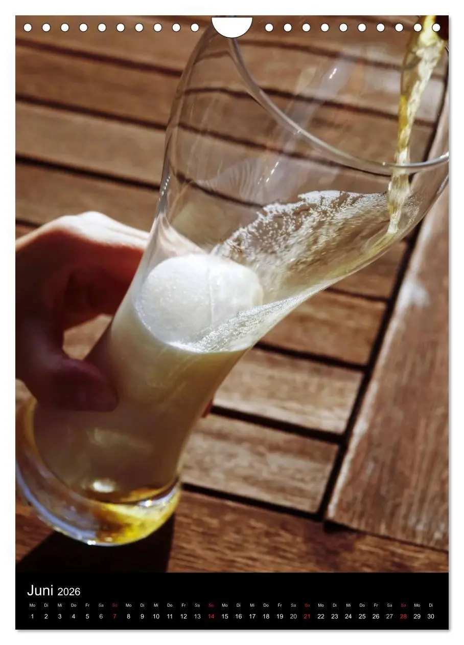 Bild: 9783516480658 | Bier (Wandkalender 2026 DIN A4 hoch), CALVENDO Monatskalender | 2026