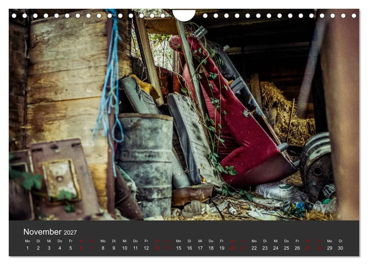Bild: 9783569640658 | Verlassene Orte - Ein Lost Places Kalender (Wandkalender 2027 DIN...