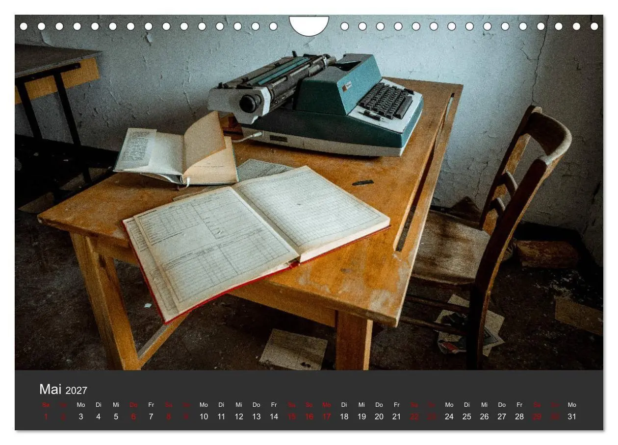 Bild: 9783569640658 | Verlassene Orte - Ein Lost Places Kalender (Wandkalender 2027 DIN...