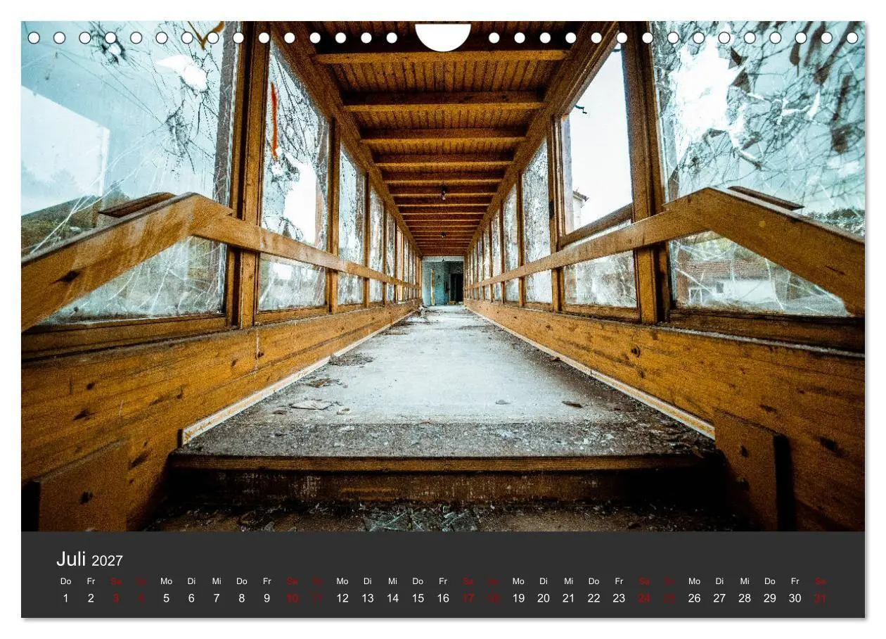 Bild: 9783569640658 | Verlassene Orte - Ein Lost Places Kalender (Wandkalender 2027 DIN...