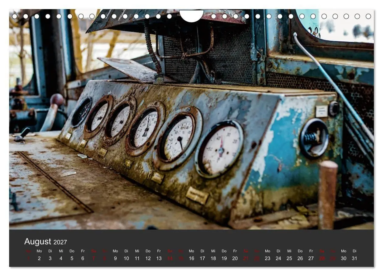 Bild: 9783569640658 | Verlassene Orte - Ein Lost Places Kalender (Wandkalender 2027 DIN...