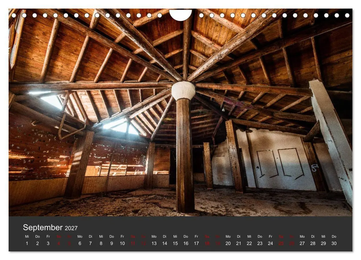 Bild: 9783569640658 | Verlassene Orte - Ein Lost Places Kalender (Wandkalender 2027 DIN...