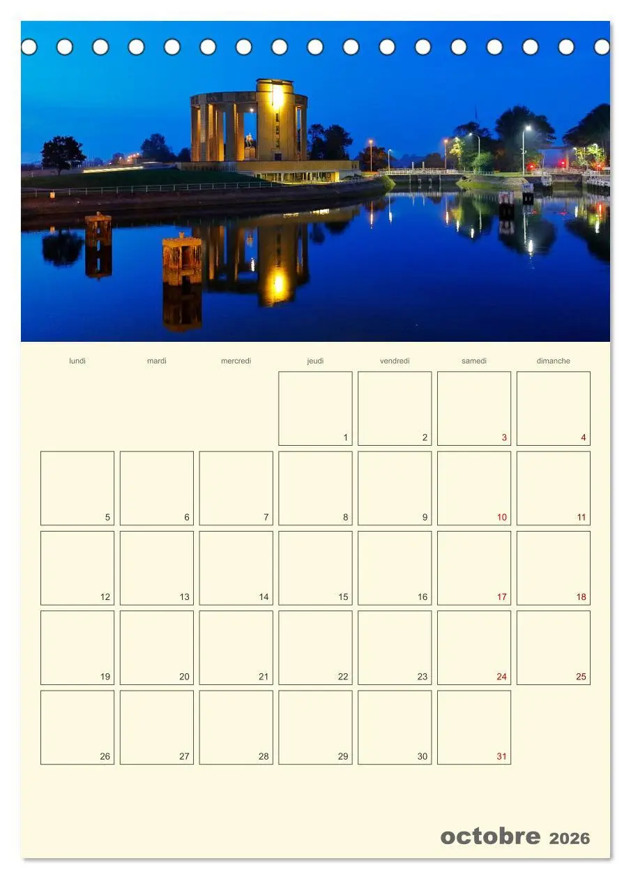 Bild: 9783516540758 | Comté belge de Flandre (Calendrier de bureau 2026 DIN A5...