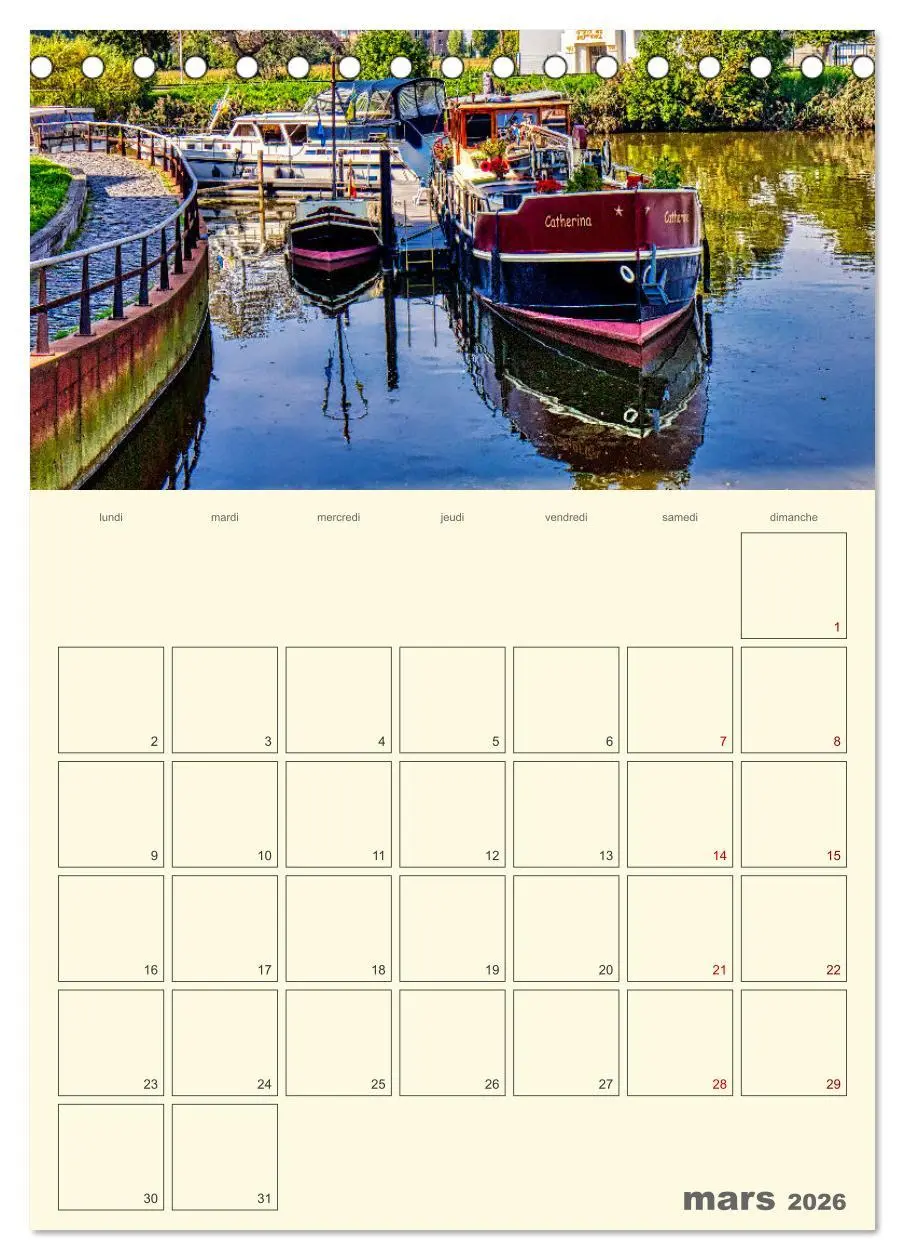 Bild: 9783516540758 | Comté belge de Flandre (Calendrier de bureau 2026 DIN A5...