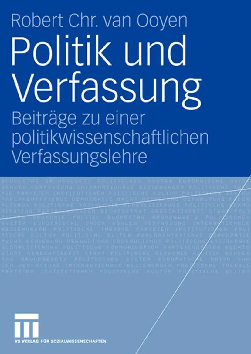 Cover: 9783531150758 | Politik und Verfassung | Robert Chr. van Ooyen | Taschenbuch | xiv