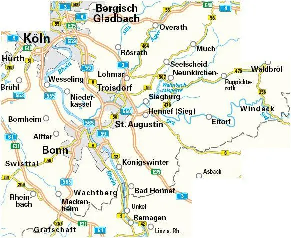 Bild: 9783969900758 | Radwanderkarte BVA Radwandern im Rhein-Sieg-Kreis 1:50.000, reiß-...