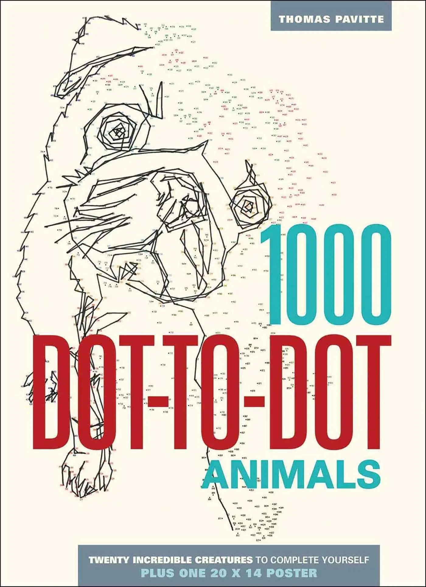 Cover: 9781626860858 | 1000 Dot-To-Dot: Animals | Thomas Pavitte | Taschenbuch | Englisch