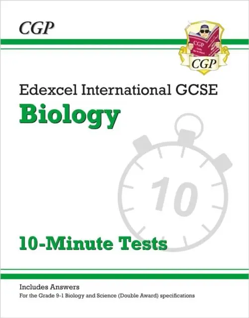 Cover: 9781789080858 | Edexcel International GCSE Biology: 10-Minute Tests (with answers)
