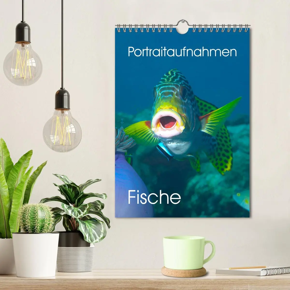 Bild: 9783516390858 | Portraitaufnahmen - Fische (Wandkalender 2026 DIN A4 hoch),...