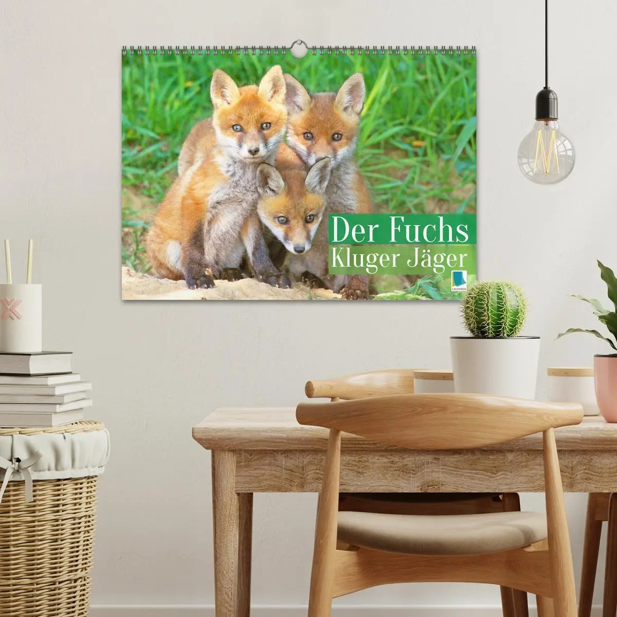 Bild: 9783516600858 | Der Fuchs: Kluger Jäger (Wandkalender 2026 DIN A3 quer), CALVENDO...