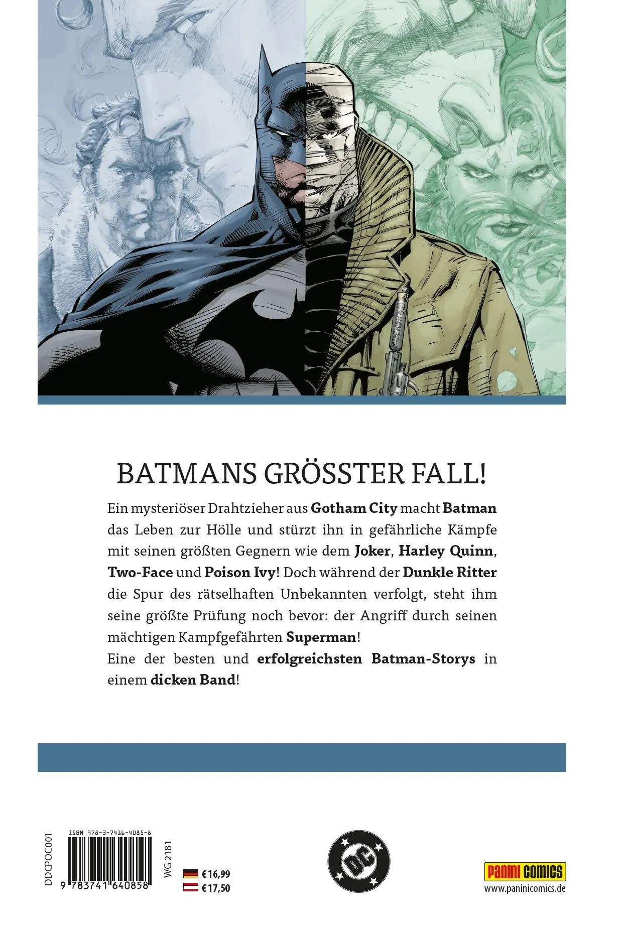 Rückseite: 9783741640858 | Batman Hush (Pocket Edition) | Jeph Loeb (u. a.) | Taschenbuch | 2025