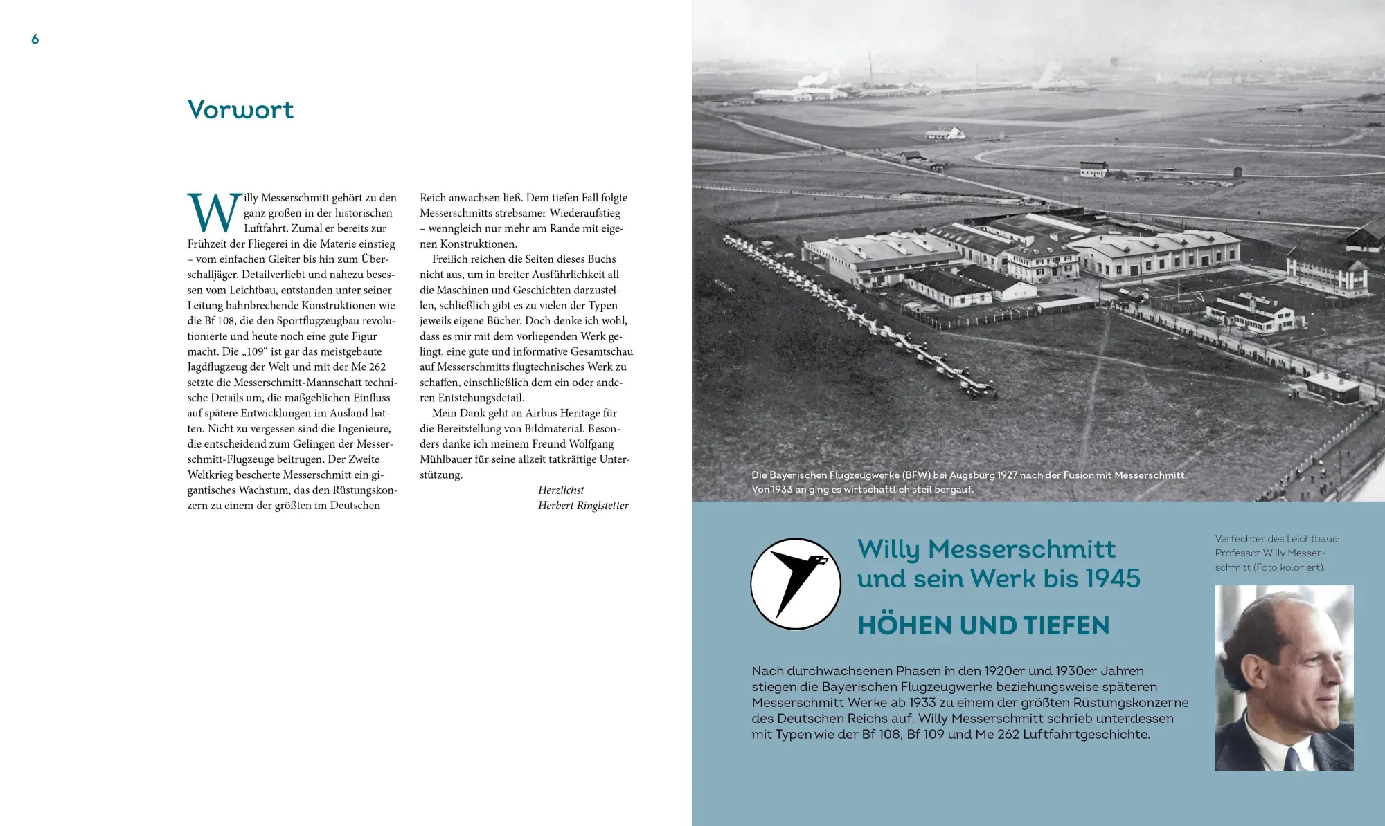 Bild: 9783987020858 | Das große Messerschmitt Flugzeugbuch | Herbert Ringlstetter | Buch