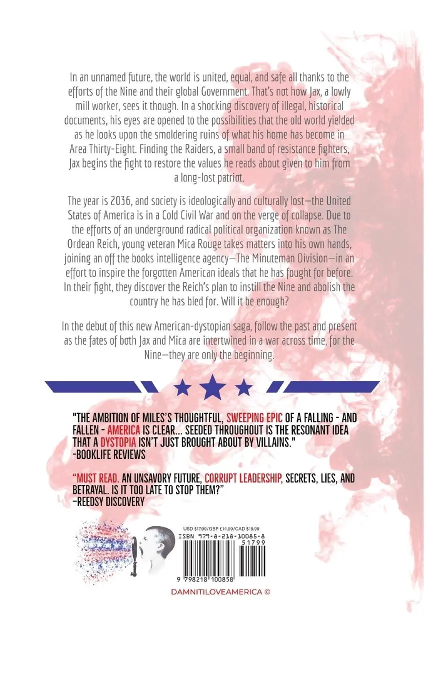 Rückseite: 9798218100858 | Saga of the Nine | Origins | Kawika Miles | Taschenbuch | Englisch