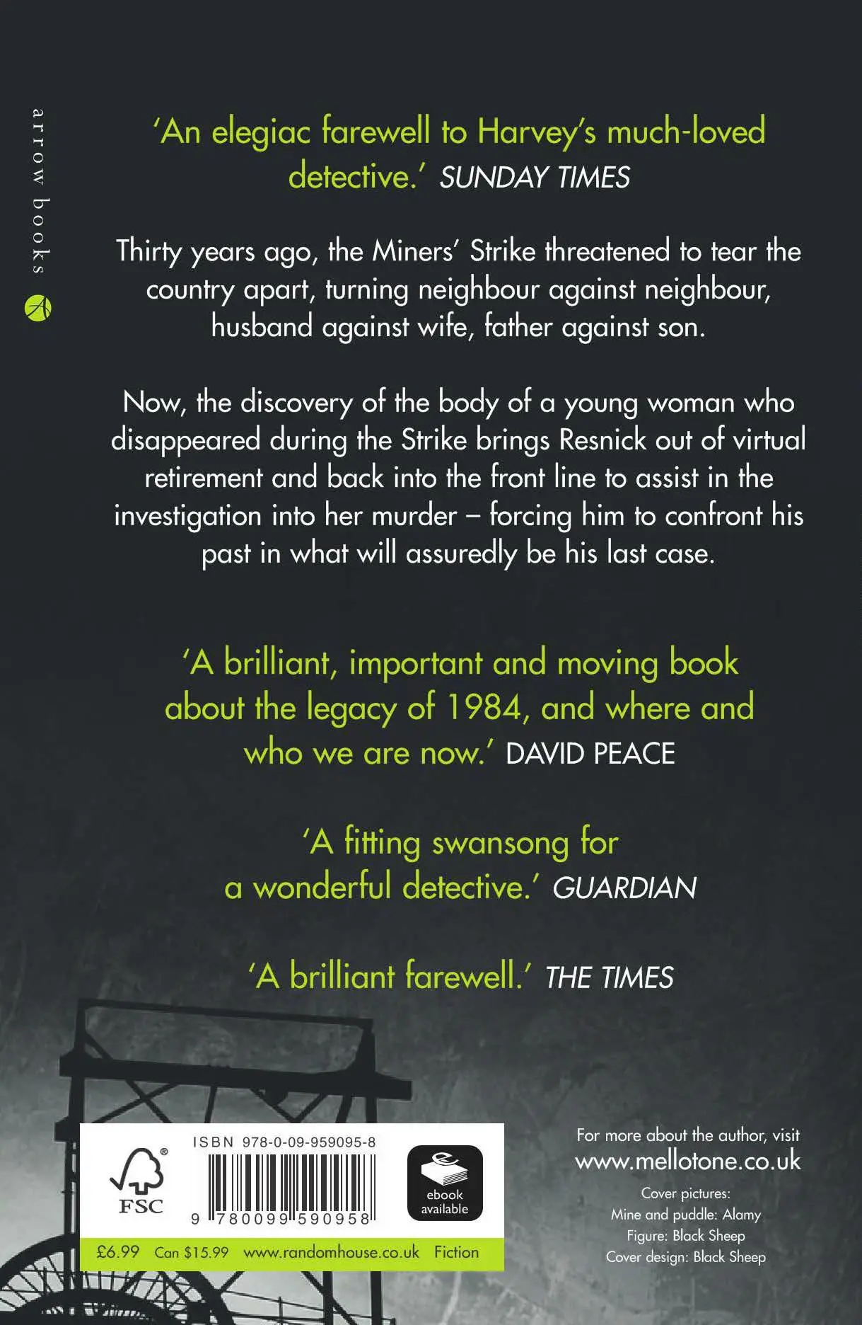 Rückseite: 9780099590958 | Darkness, Darkness | (Resnick 12) | John Harvey | Taschenbuch | 419 S.