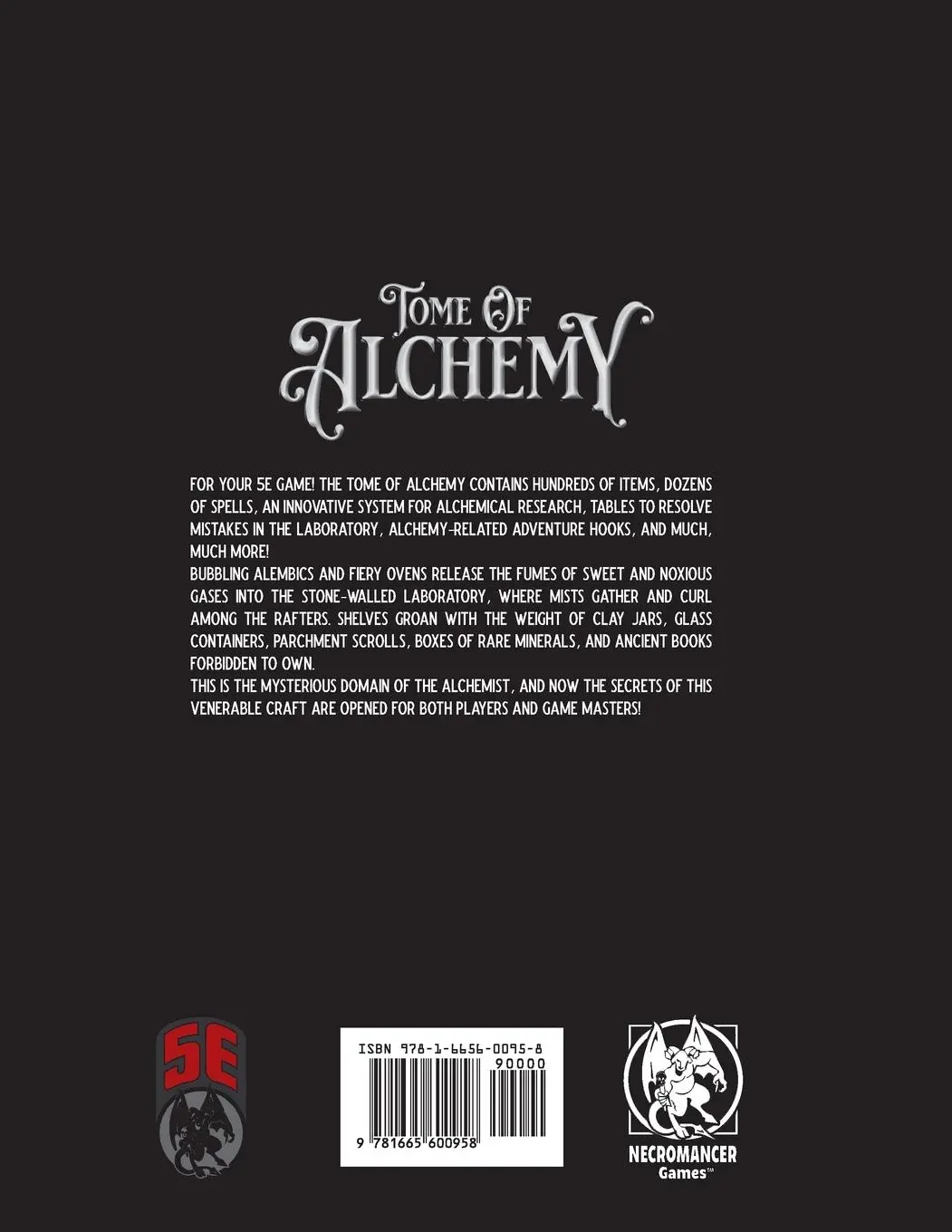 Rückseite: 9781665600958 | Tome of Alchemy 5e | Courtney Campbell (u. a.) | Taschenbuch | 2021