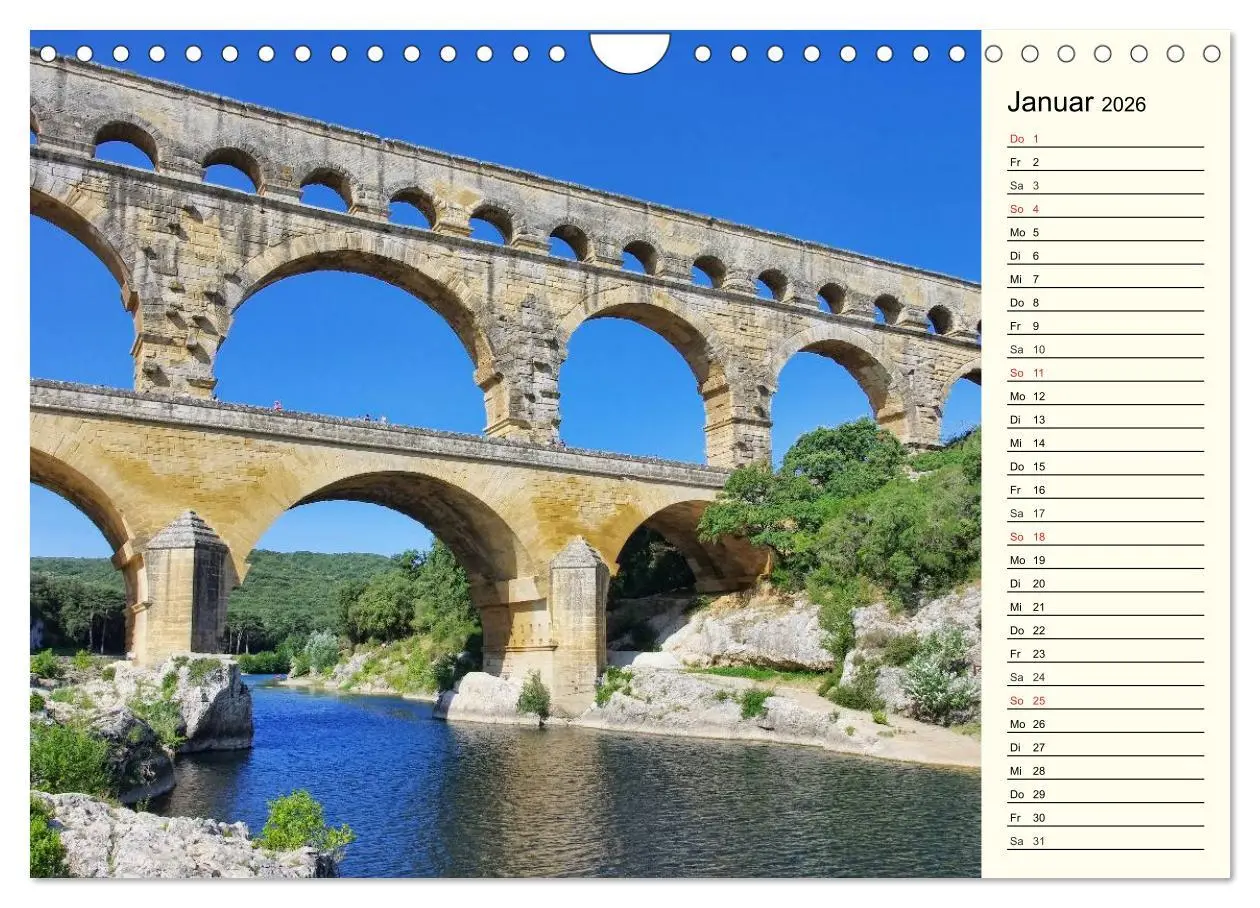 Bild: 9783457980958 | Römische Bauwerke in Europa (Wandkalender 2026 DIN A4 quer),...