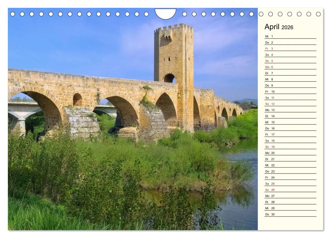 Bild: 9783457980958 | Römische Bauwerke in Europa (Wandkalender 2026 DIN A4 quer),...