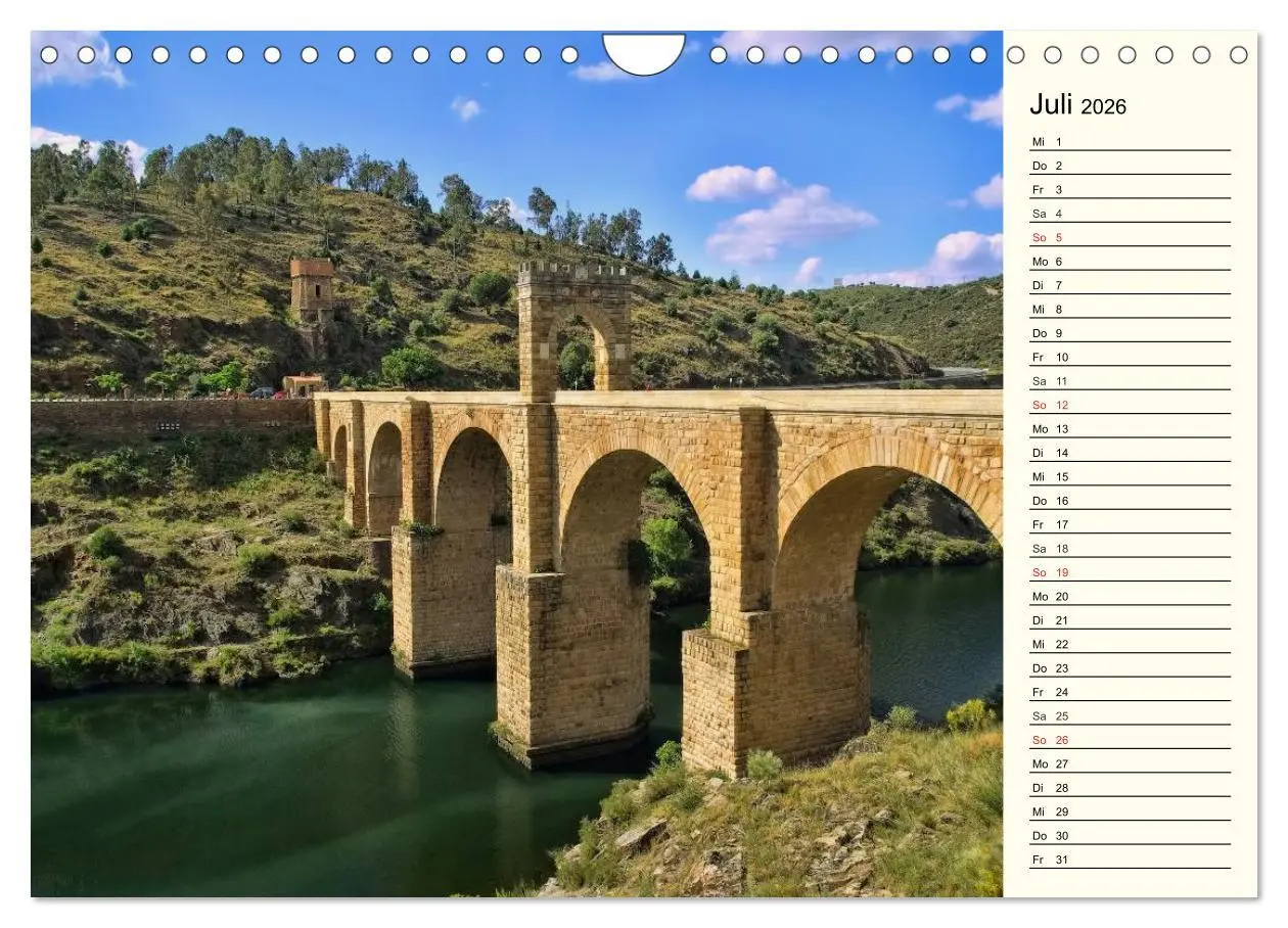 Bild: 9783457980958 | Römische Bauwerke in Europa (Wandkalender 2026 DIN A4 quer),...
