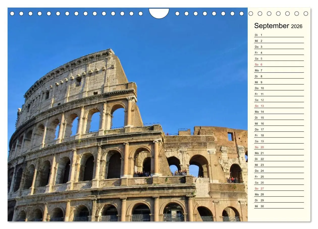 Bild: 9783457980958 | Römische Bauwerke in Europa (Wandkalender 2026 DIN A4 quer),...