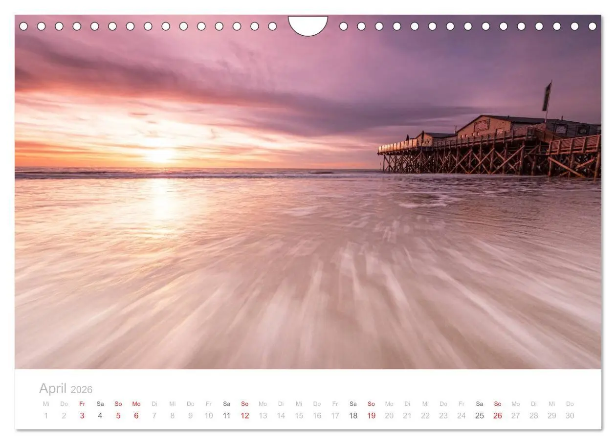 Bild: 9783516070958 | St. Peter-Ording (Wandkalender 2026 DIN A4 quer), CALVENDO...