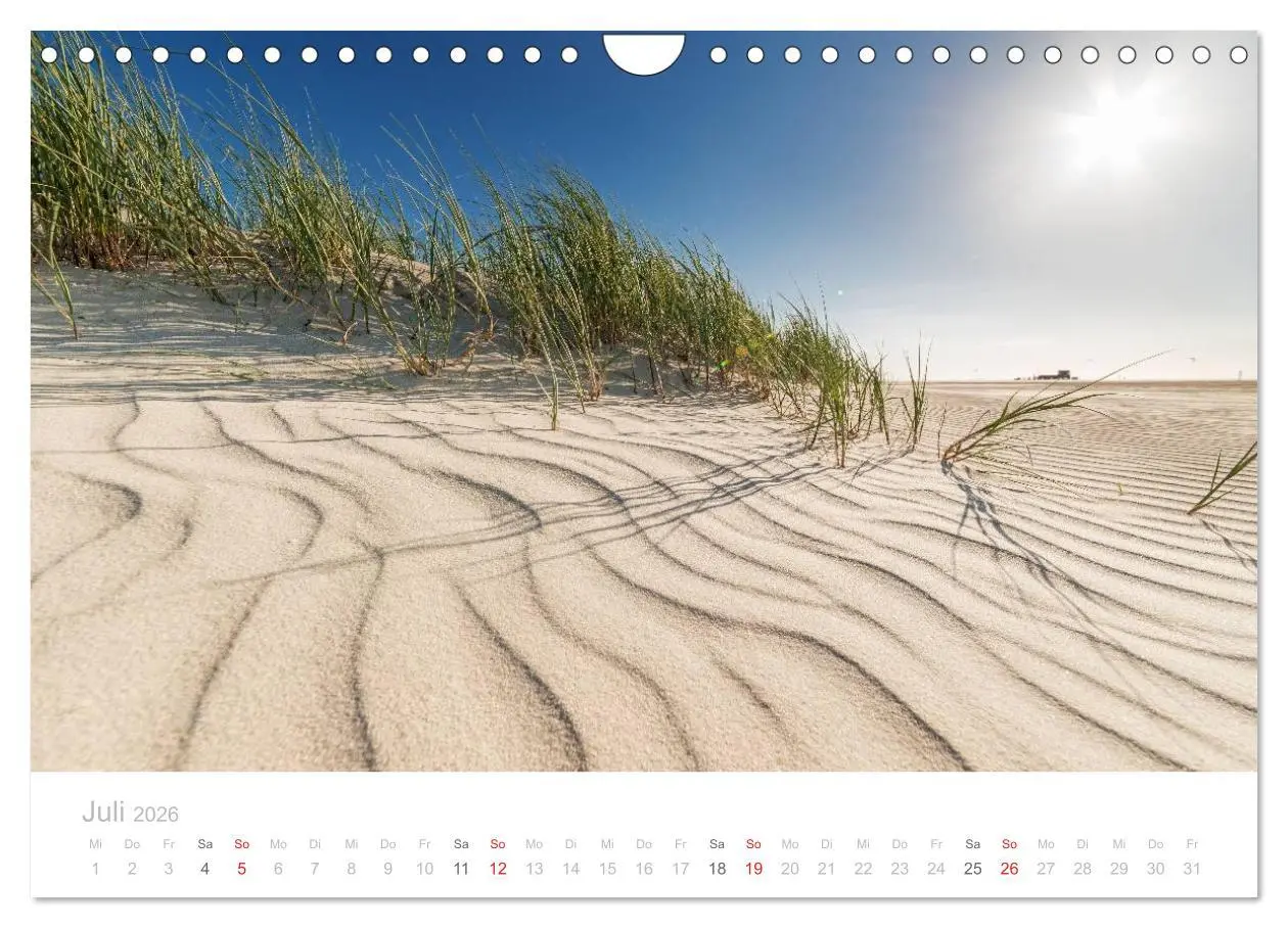 Bild: 9783516070958 | St. Peter-Ording (Wandkalender 2026 DIN A4 quer), CALVENDO...