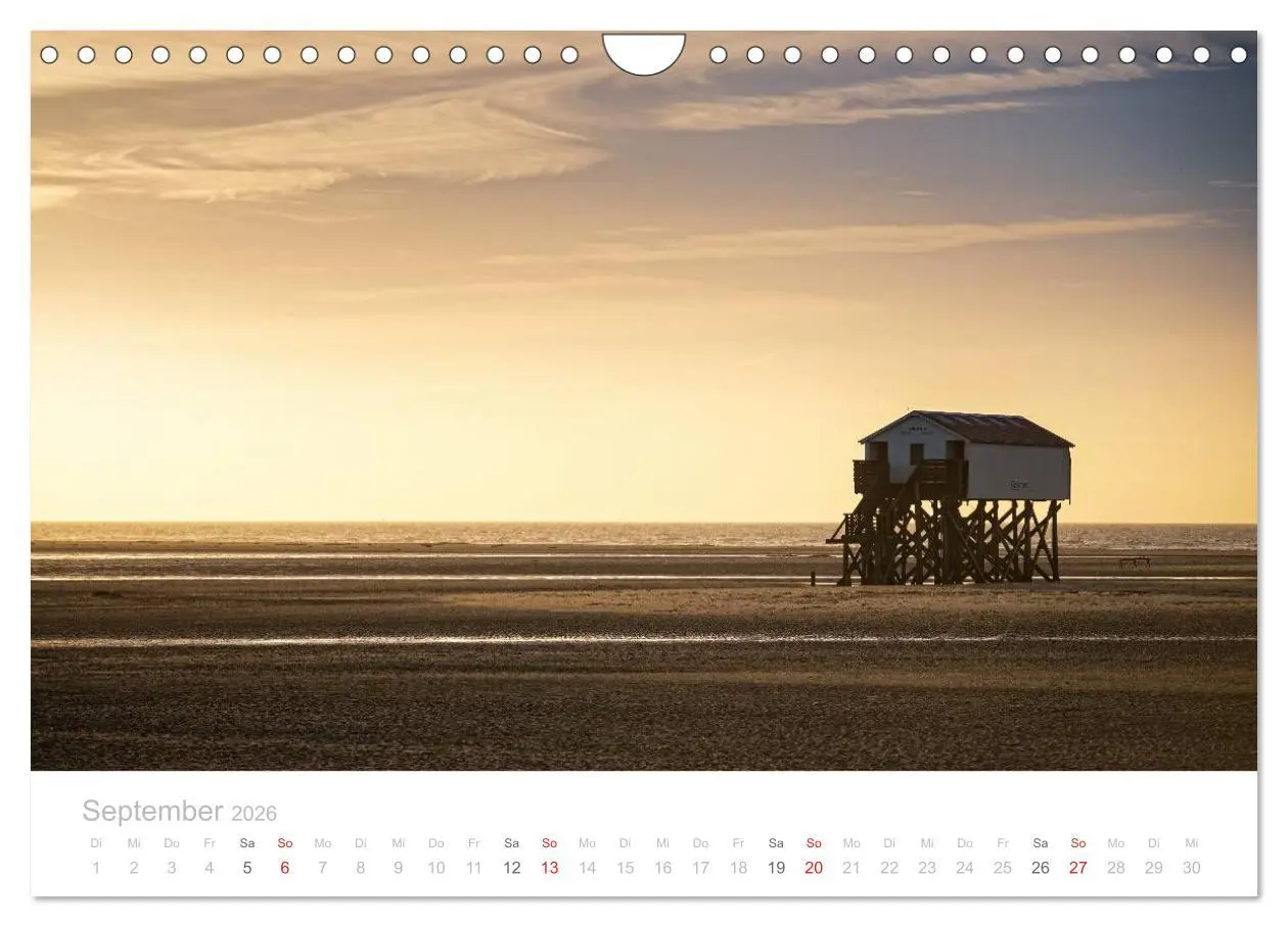 Bild: 9783516070958 | St. Peter-Ording (Wandkalender 2026 DIN A4 quer), CALVENDO...