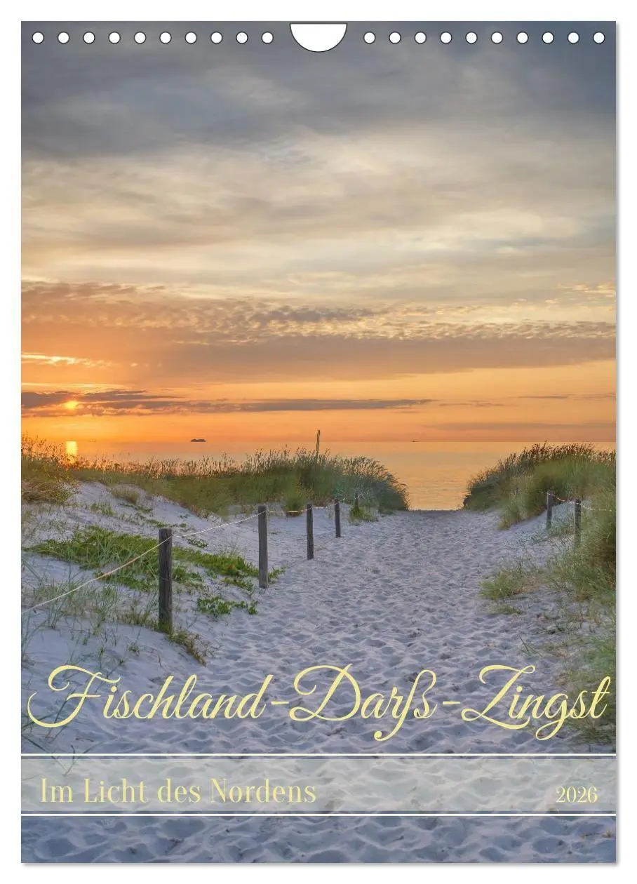Cover: 9783516690958 | Fischland-Darß-Zingst - Im Licht des Nordens (Wandkalender 2026 DIN...