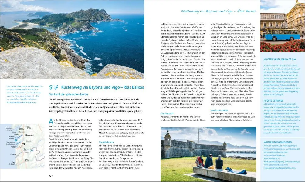 Bild: 9783734320958 | 100 Highlights Jakobswege in Spanien und Portugal | Bisping (u. a.)