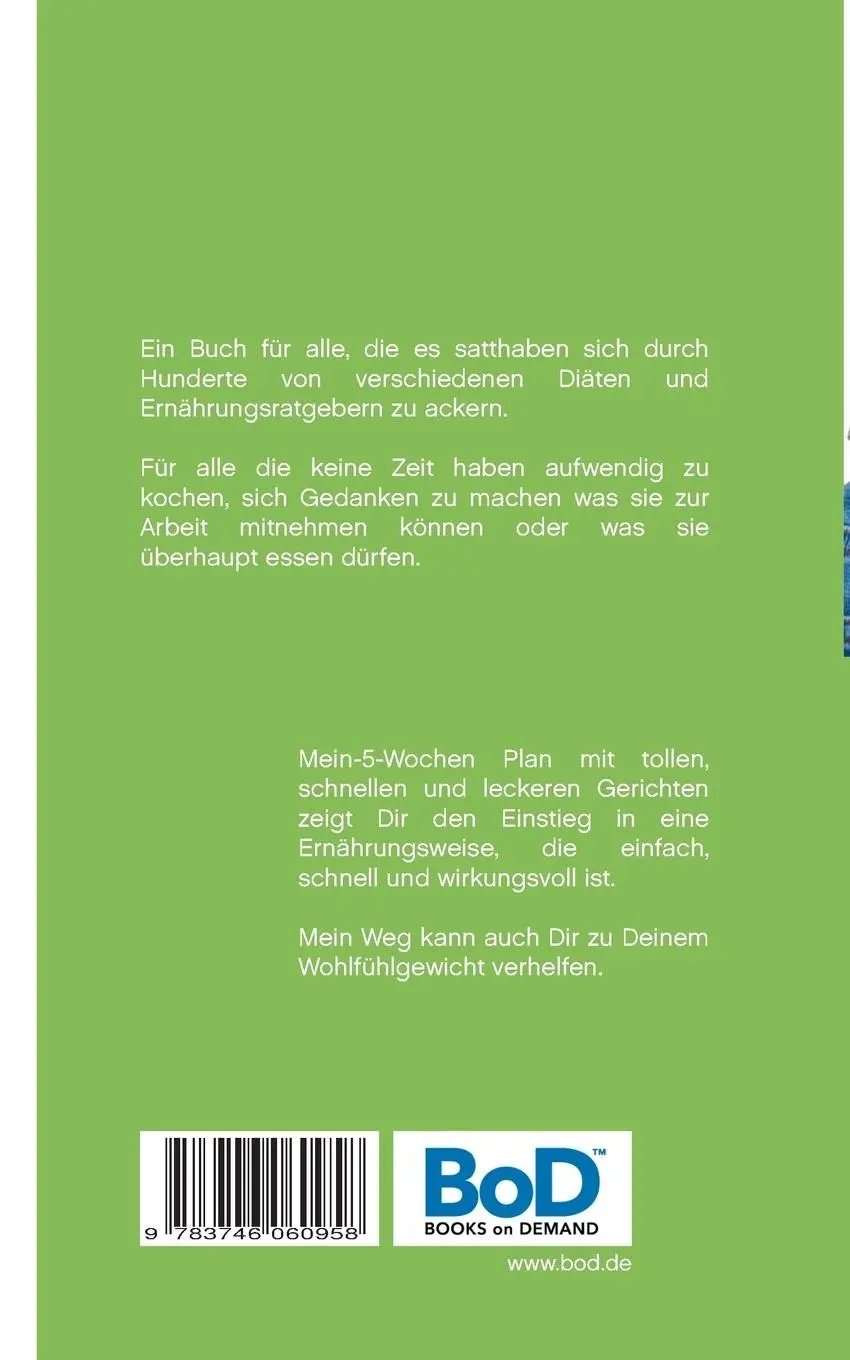 Rückseite: 9783746060958 | Gesund abnehmen | Ein Weg für "schwer" Beschäftigte | Kathrin Meyer