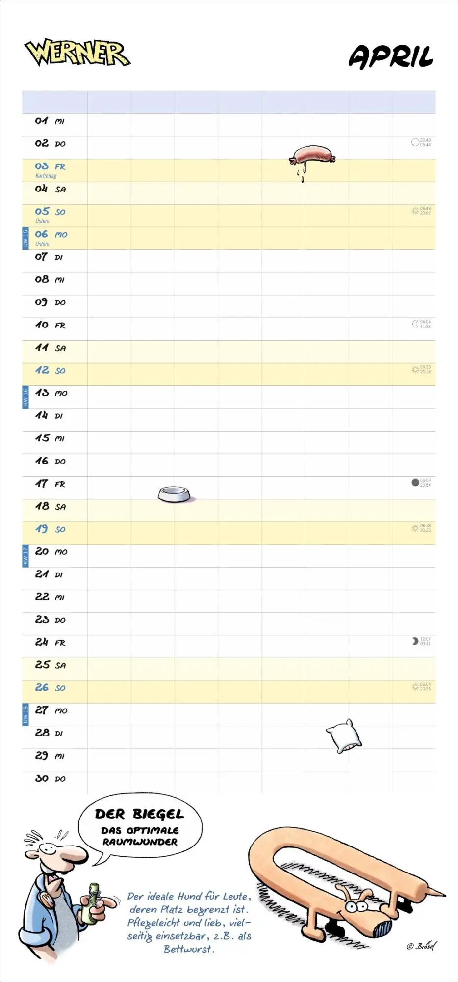 Bild: 9783756410958 | Werner Werkstattplaner 2026 | Rötger Feldmann | Kalender | 14 S.
