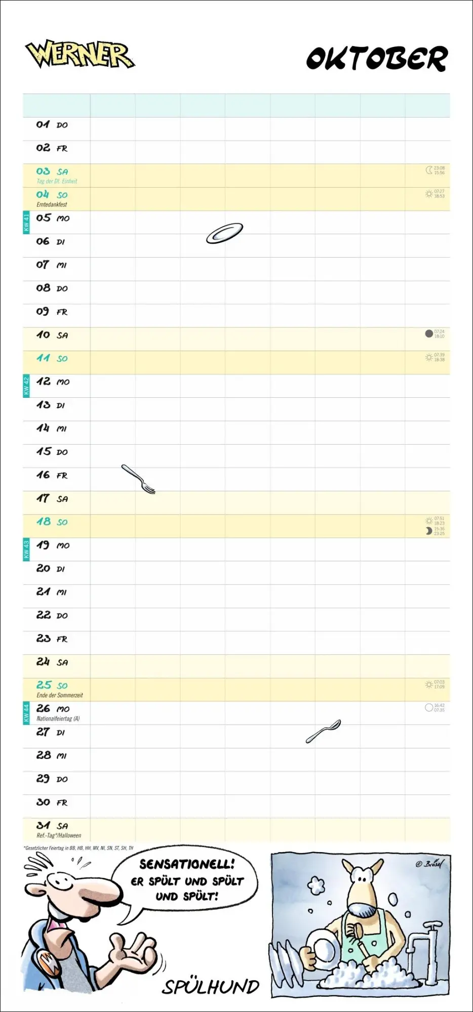 Bild: 9783756410958 | Werner Werkstattplaner 2026 | Rötger Feldmann | Kalender | 14 S.