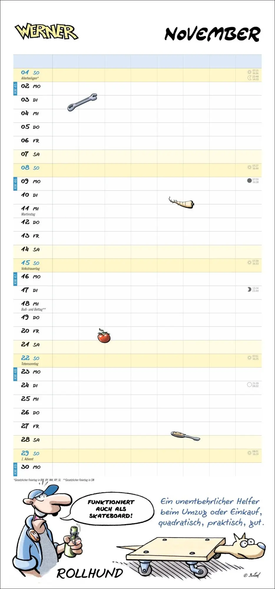 Bild: 9783756410958 | Werner Werkstattplaner 2026 | Rötger Feldmann | Kalender | 14 S.